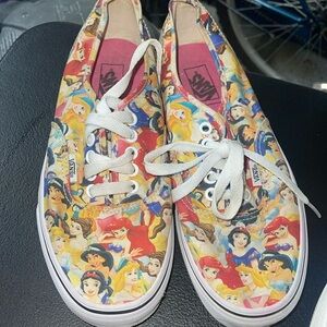 Disney princess vans authentic Collab used